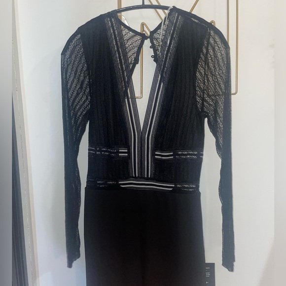 NWT Lulu’s Long-Sleeve Lace Jumpsuit - Picture 2 of 5